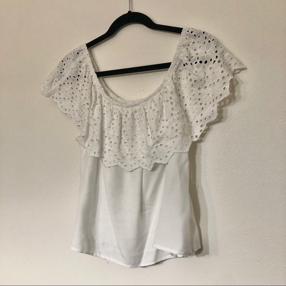 Style Envy Over-the-Shoulder Crop Top